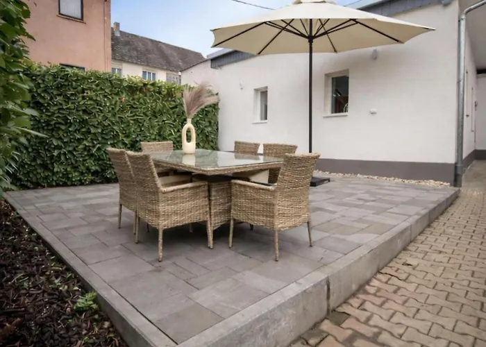 1 Bedroom - 1 Schlafzimmer - Grosse Terrasse - Cafe - Sekt - An Den Weinbergen * Rüdesheim am Rhein