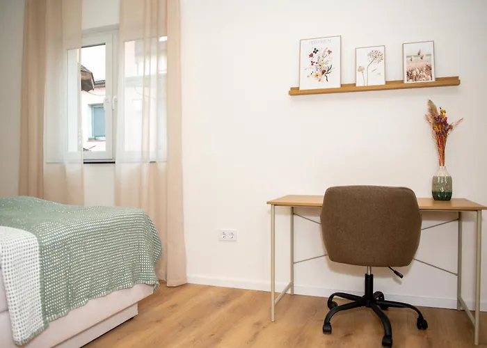 1 Bedroom - 1 Schlafzimmer - Grosse Terrasse - Cafe - Sekt - An Den Weinbergen * Rüdesheim am Rhein